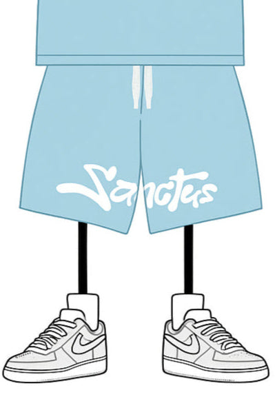 BABY BLUE SHORTS